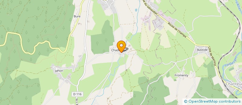 localisation de l'entreprise GAEC DES MINES à LANGEAC