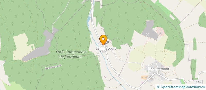 localisation de l'entreprise GAEC DES MIRABELLES à LANDAVILLE