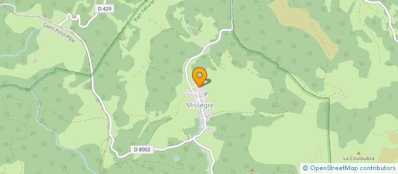 localisation de l'entreprise GAEC DES MITOUNES à MISSEGRE