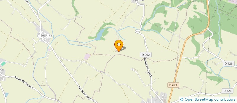 localisation de l'entreprise GAEC DES MONTAGNES à LABECEDE-LAURAGAIS