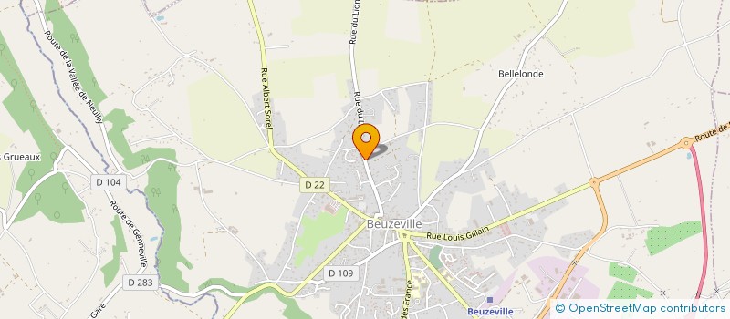 localisation de l'entreprise GAEC DES MONTS HUGLETS  FIQUEFLEUR-EQUAINVILLE