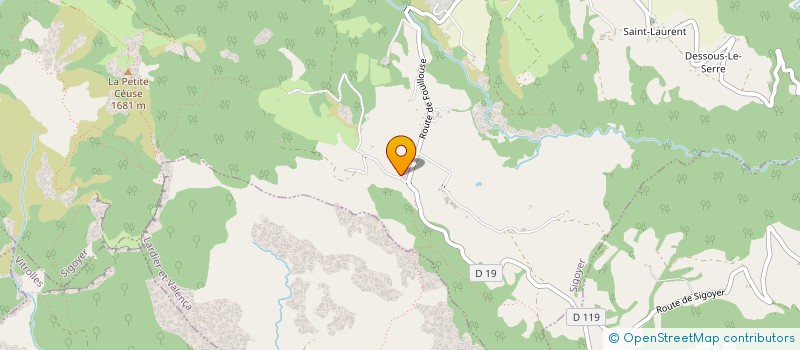 localisation de l'entreprise GAEC DES MOUREROUS  SIGOYER