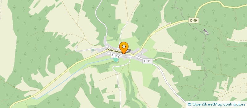 localisation de l'entreprise GAEC DES NARCISSES à VERMENTON