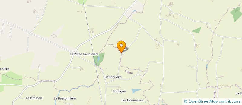 localisation de l'entreprise GAEC DES NIZIERES  POMMERIEUX