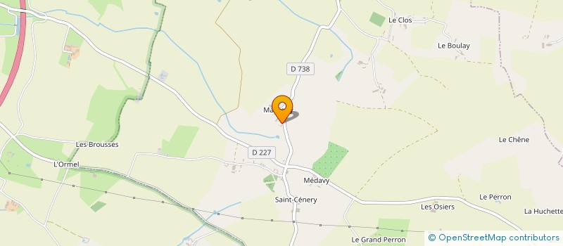 localisation de l'entreprise GAEC DES NOES BEL à AUNOU-SUR-ORNE