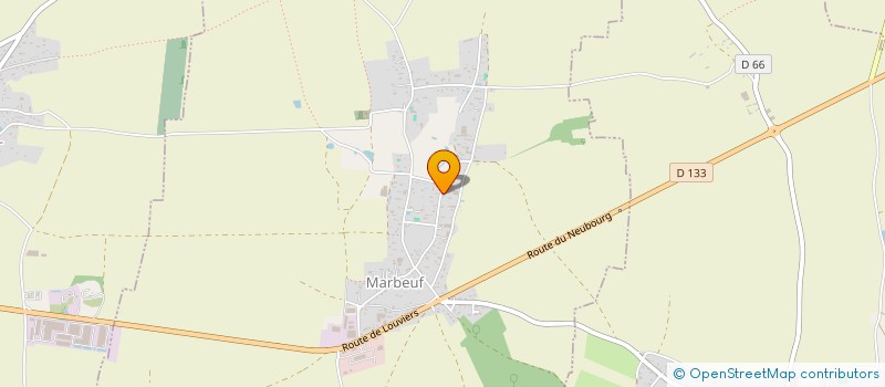 localisation de l'entreprise GAEC DES NOYERS  MARBEUF