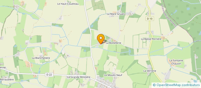 localisation de l'entreprise GAEC DES ORCHIDEES à LOIREAUXENCE