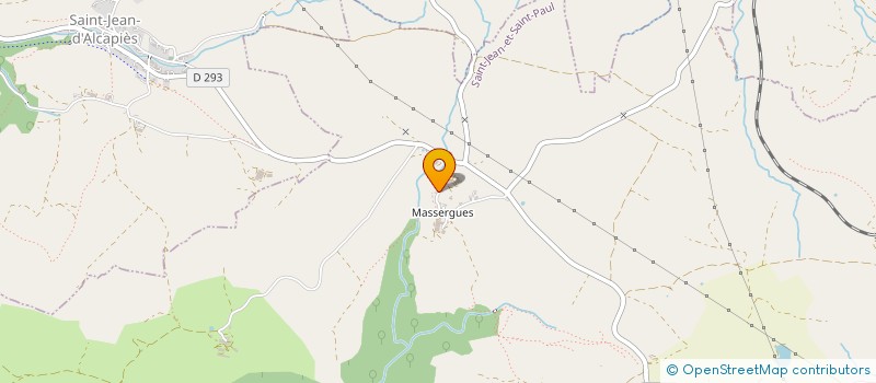 localisation de l'entreprise GAEC DES ORCHIDEES  SAINT-JEAN-ET-SAINT-PAUL