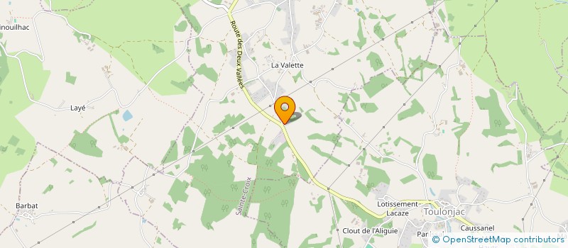 localisation de l'entreprise GAEC DES OVINS DU CAUSSE  VILLENEUVE