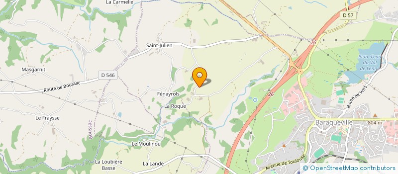 localisation de l'entreprise GAEC DES PASSIONS  MOYRAZES