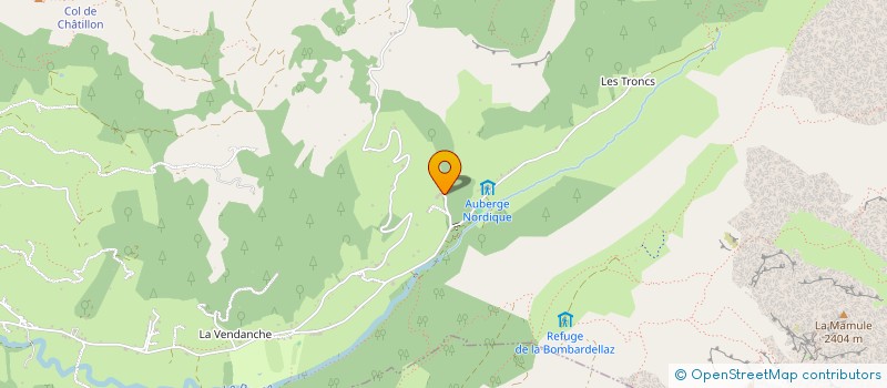 localisation de l'entreprise GAEC DES PAYS DE SAVOIE à LE GRAND-BORNAND