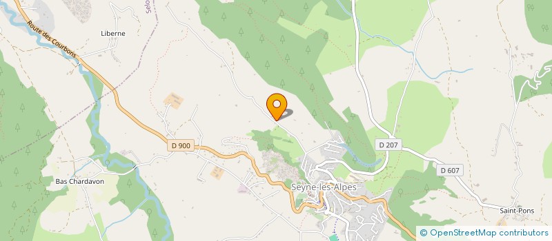 localisation de l'entreprise GAEC DES PELISSONES à SEYNE