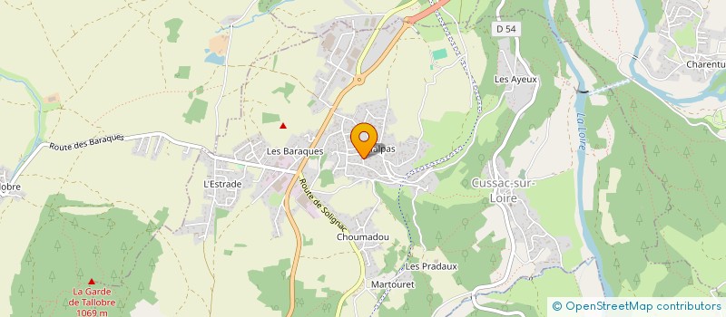 localisation de l'entreprise GAEC DES PERDRIX à ST CHRISTOPHE SUR DOLAIZON