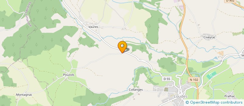 localisation de l'entreprise GAEC DES PERVENCHES à SAINT-JEAN-DE-NAY