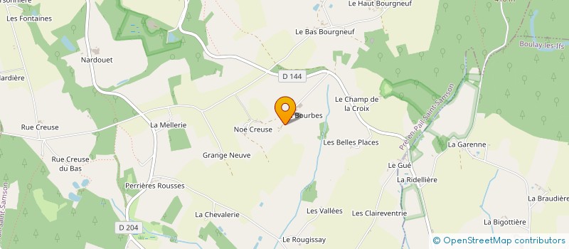 localisation de l'entreprise GAEC DES PETITES ALPES à PRE-EN-PAIL-SAINT-SAMSON