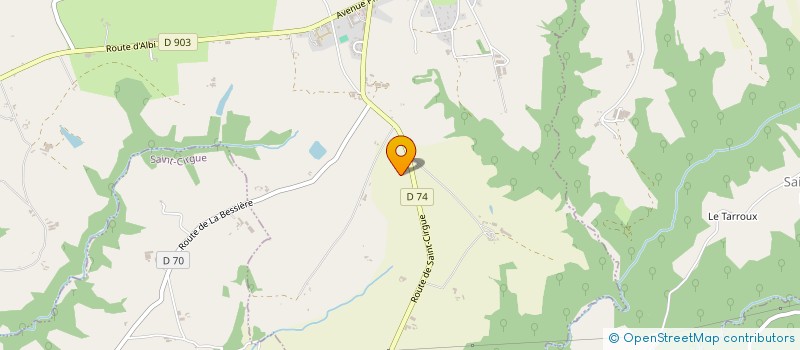 localisation de l'entreprise GAEC DES PETITES MERVEILLES  COURRIS