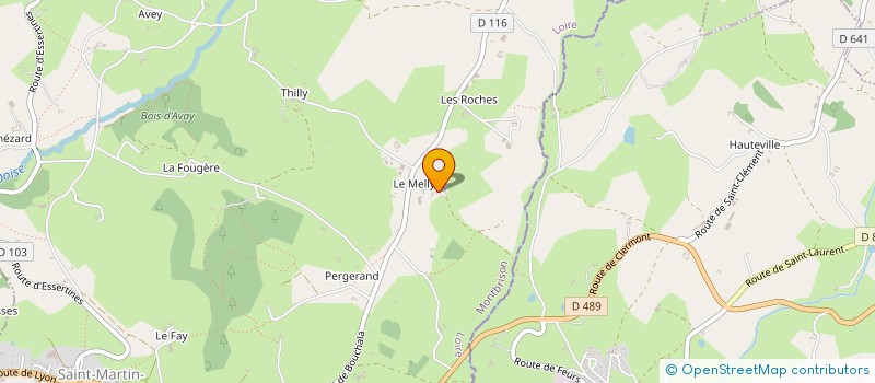 localisation de l'entreprise GAEC DES PETITES ROCHES à SAINT-MARTIN-LESTRA