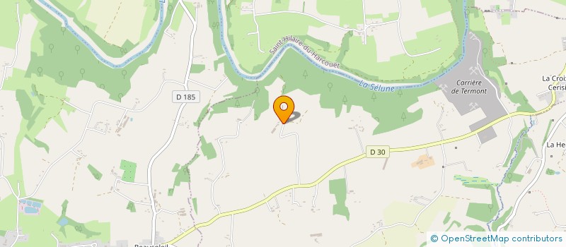 localisation de l'entreprise GAEC DES PETITS BOIS à SAINT-BRICE-DE-LANDELLES