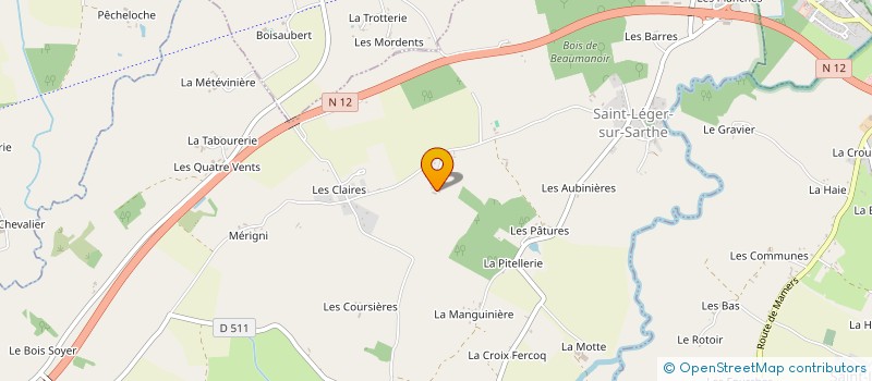 localisation de l'entreprise GAEC DES PICARDS à LES VENTES DE BOURSE