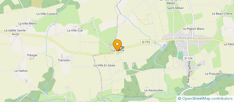 localisation de l'entreprise GAEC DES PIERRES à PORCARO