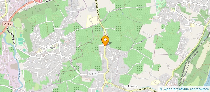 localisation de l'entreprise GAEC DES PIERRONNIERES à CHARLY