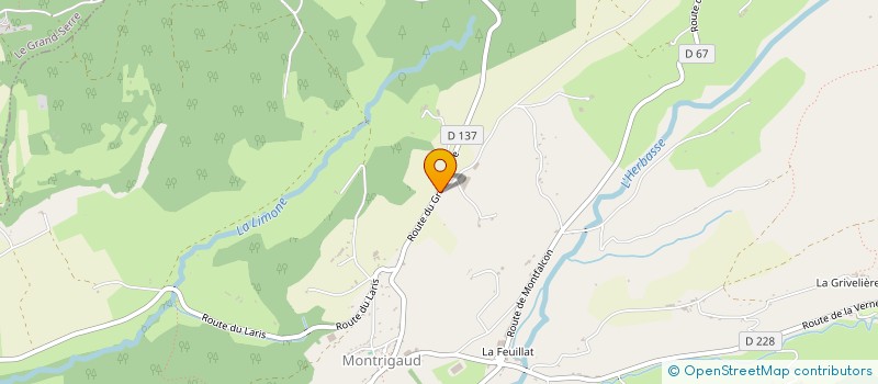 localisation de l'entreprise GAEC DES PIES à VALHERBASSE