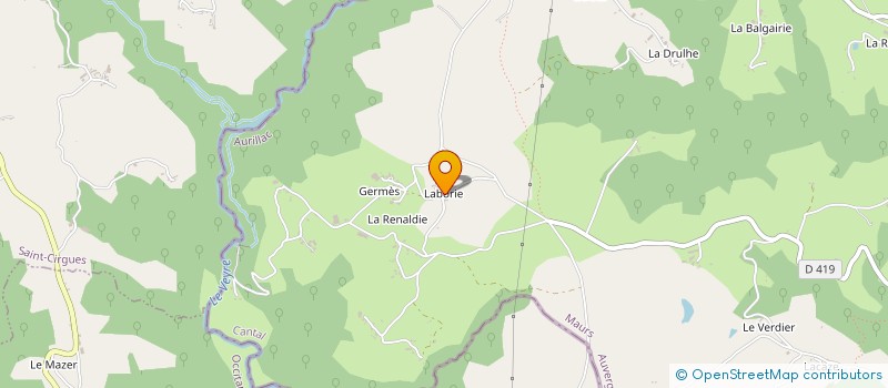 localisation de l'entreprise GAEC DES PINS à MAURS