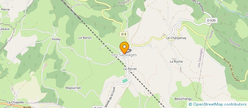 localisation de l'entreprise GAEC DES PLACES à AFFOUX