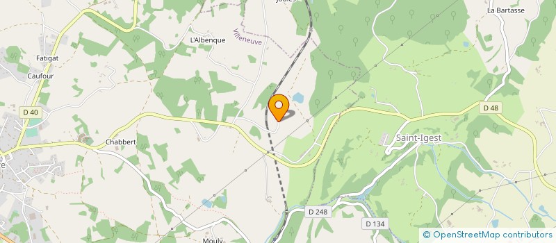 localisation de l'entreprise GAEC DES PLAGNES à VILLENEUVE
