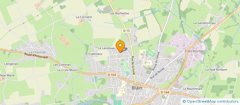 localisation de l'entreprise GAEC DES POMMIERS à NOTRE-DAME-DES-LANDES