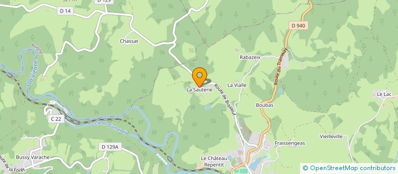 localisation de l'entreprise GAEC DES PRAIRIES  REMPNAT