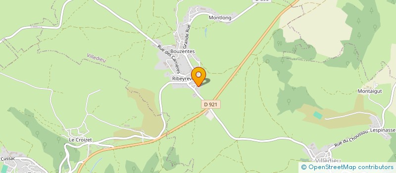 localisation de l'entreprise GAEC DES PRIMEVERES à VILLEDIEU