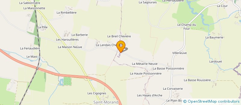 localisation de l'entreprise GAEC DES PRUNUS  EANCE