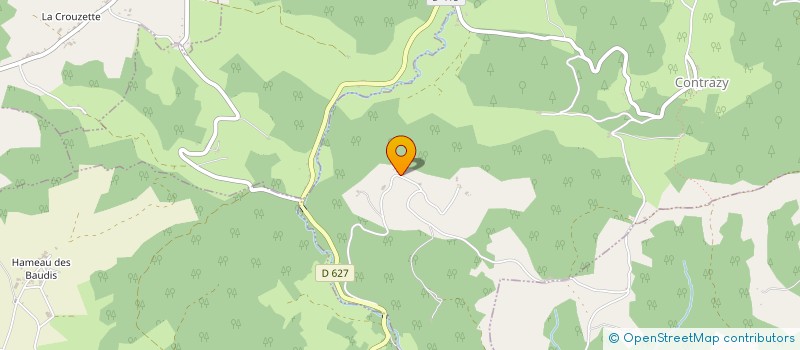localisation de l'entreprise GAEC DES QUATRE VENTS à CONTRAZY
