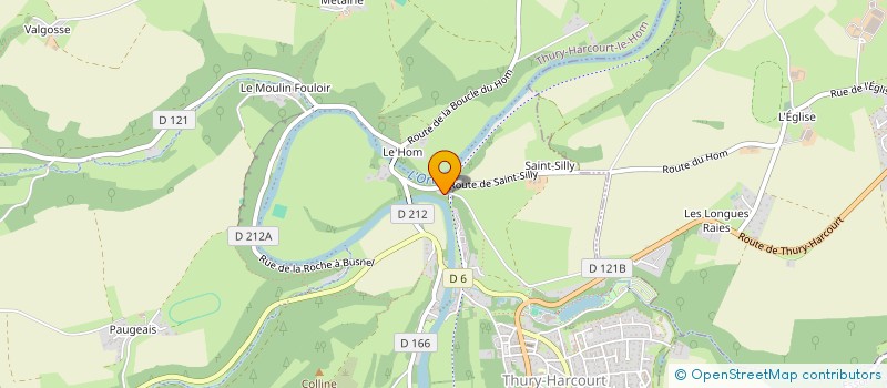 localisation de l'entreprise GAEC DES QUATRE VENTS à CESNY-LES-SOURCES