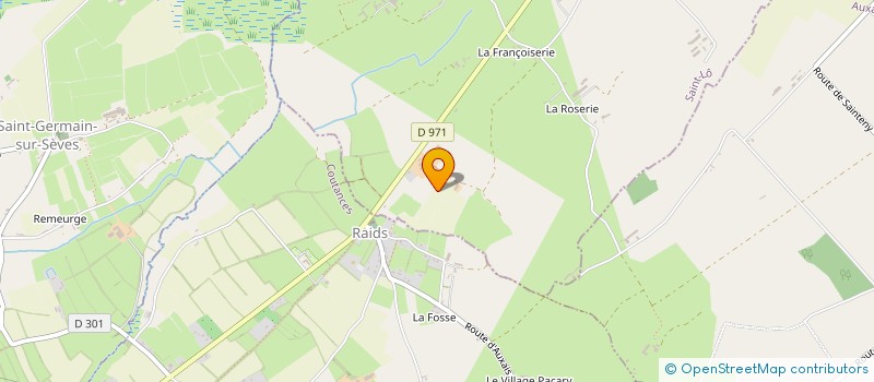 localisation de l'entreprise GAEC DES QUESNEL à TERRE-ET-MARAIS