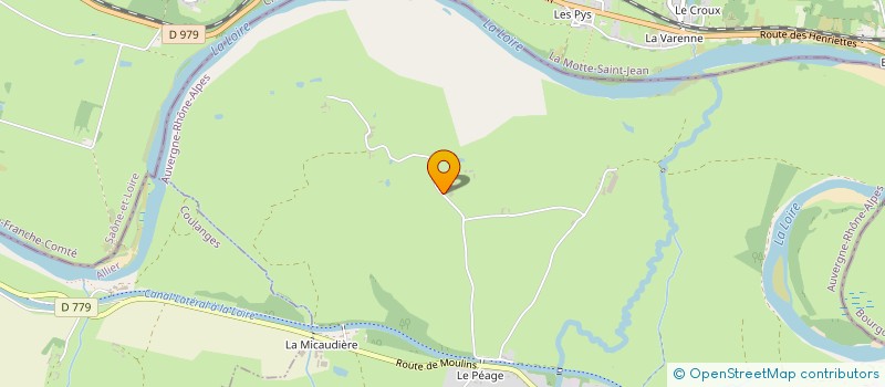 localisation de l'entreprise GAEC DES RAGEAUDS à MOLINET