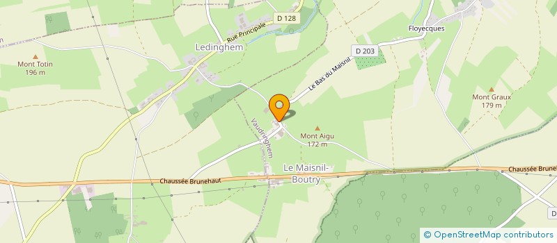 localisation de l'entreprise GAEC DES RIETZ à VAUDRINGHEM