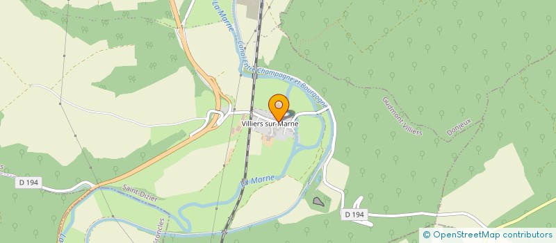 localisation de l'entreprise GAEC DES RIEUX à GUDMONT-VILLIERS