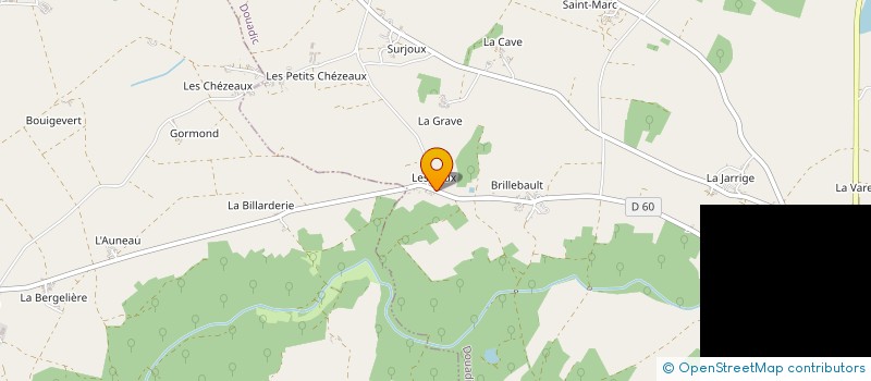 localisation de l'entreprise GAEC DES RIVES DU SUIN à DOUADIC