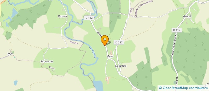 localisation de l'entreprise GAEC DES RIZEAUX  TINTURY