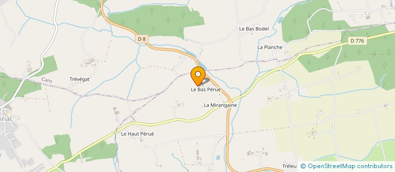 localisation de l'entreprise GAEC DES ROCHES à RUFFIAC