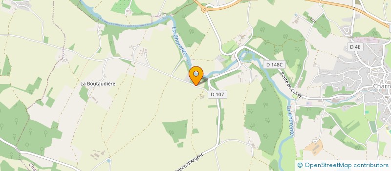 localisation de l'entreprise GAEC DES RODERIES  CHARROUX