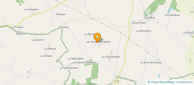 localisation de l'entreprise GAEC DES RONGERES à LASSAY-LES-CHATEAUX