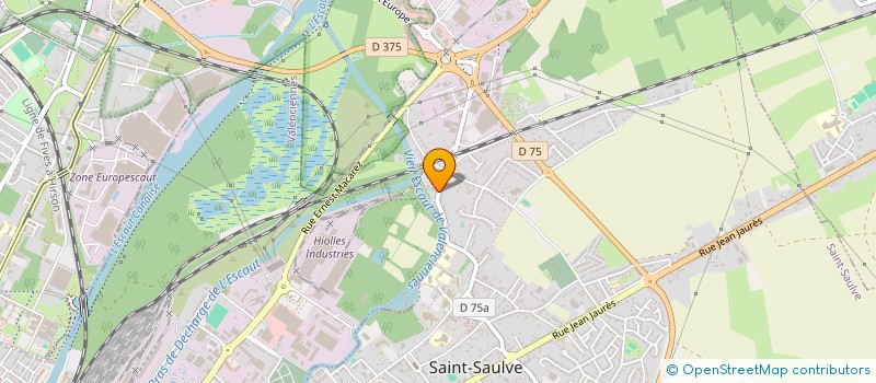 localisation de l'entreprise GAEC DES ROSEAUX  SAINT-SAULVE