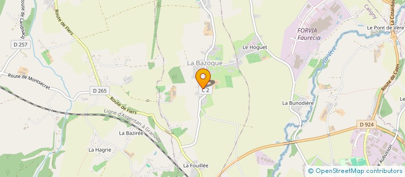localisation de l'entreprise GAEC DES ROSEAUX à LA BAZOQUE