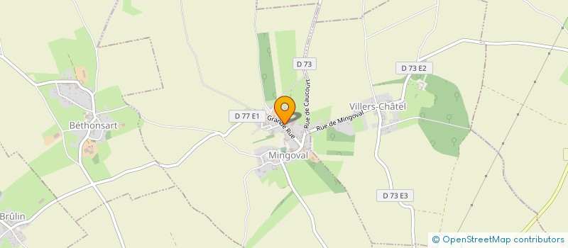 localisation de l'entreprise GAEC DES ROSIERS  MINGOVAL