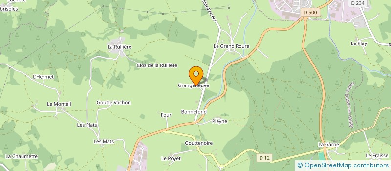 localisation de l'entreprise GAEC DES SAGNES à SAINT-DIDIER-EN-VELAY