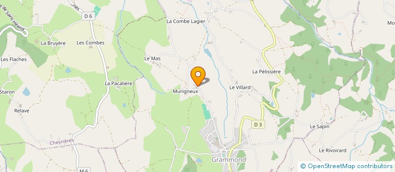 localisation de l'entreprise GAEC DES SAVEURS  GRAMMOND