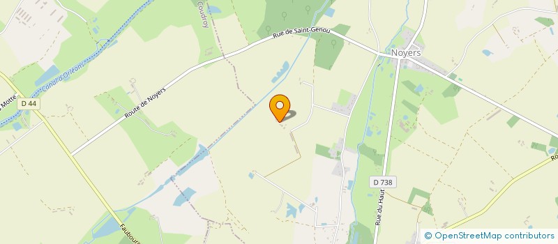 localisation de l'entreprise GAEC DES SECHEREUX à NOYERS